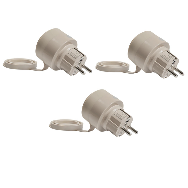 Shelly Outdoor Plug S (Gen3) - 3-Pack [12A]