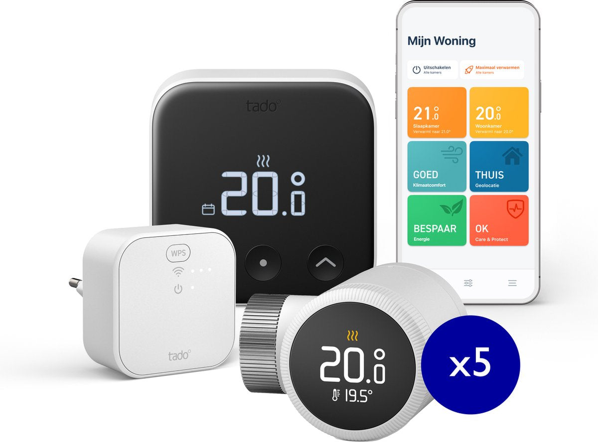Bundel: Smart Thermostat X - with Bridge (TC) [ML] + 5 knoppen