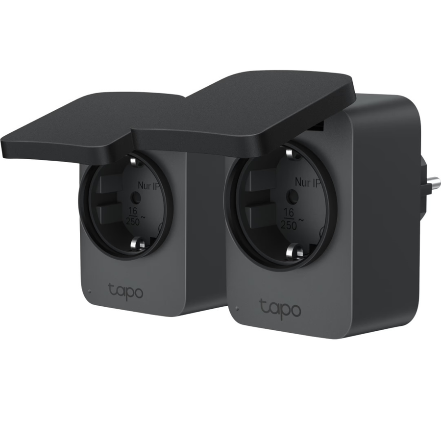 Tapo P410M slimme buitenstekker – 2-pack